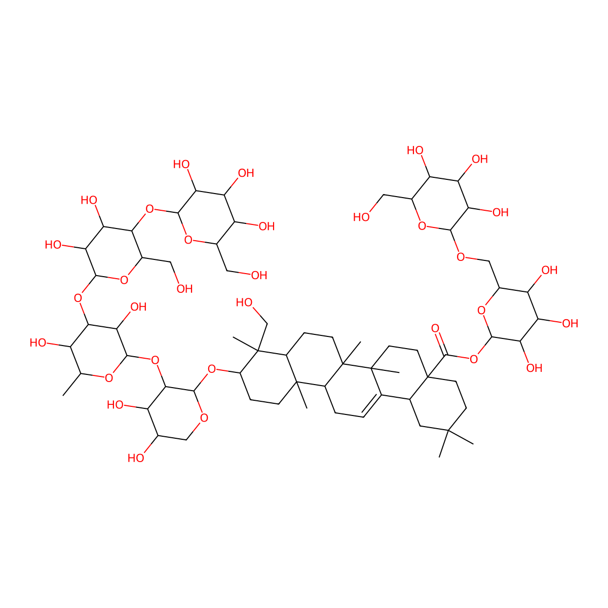 Macranthoidin B molecular structure, CAS 136849-88-2