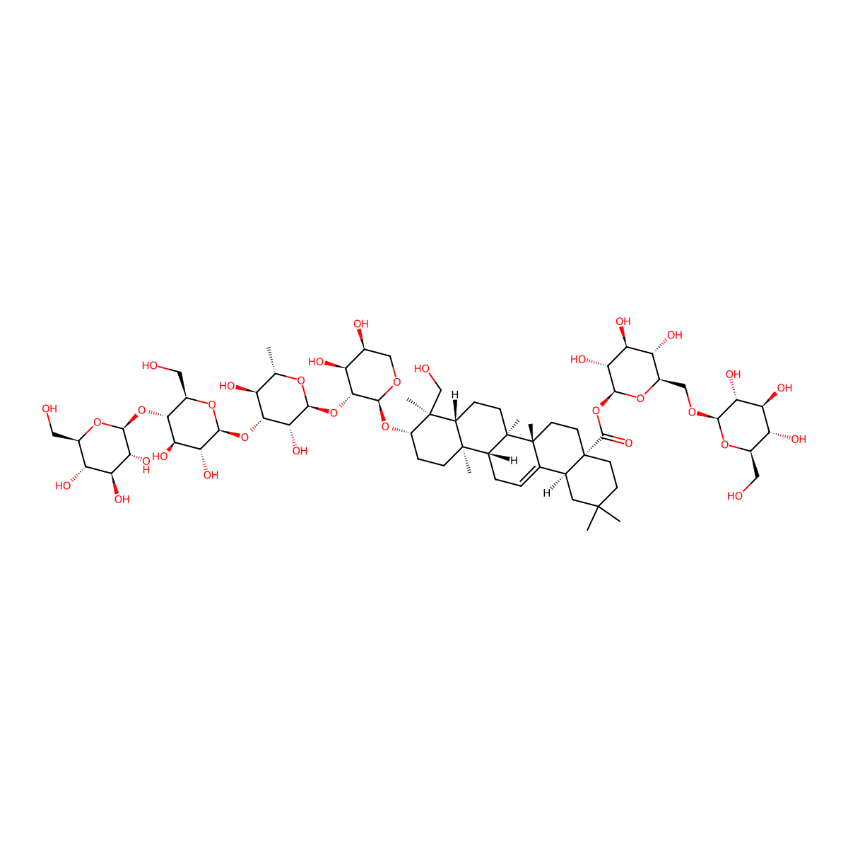 Macranthoidin B molecular structure, CAS 136849-88-2