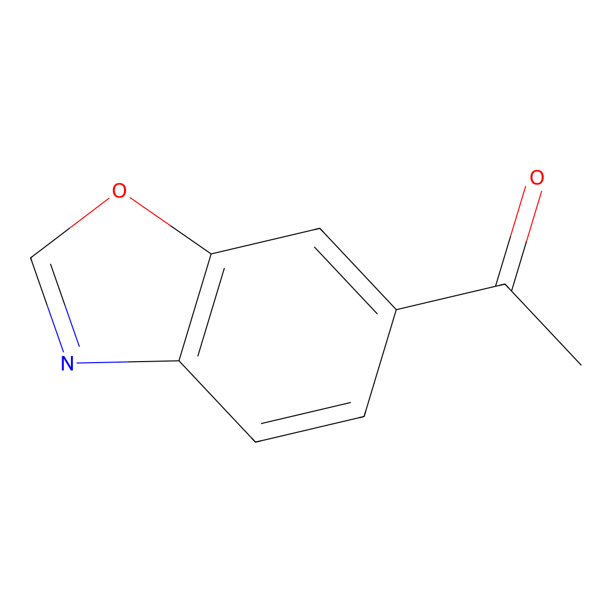 1-(6-Benzoxazolyl)ethanone molecular structure, CAS 1368492-50-5