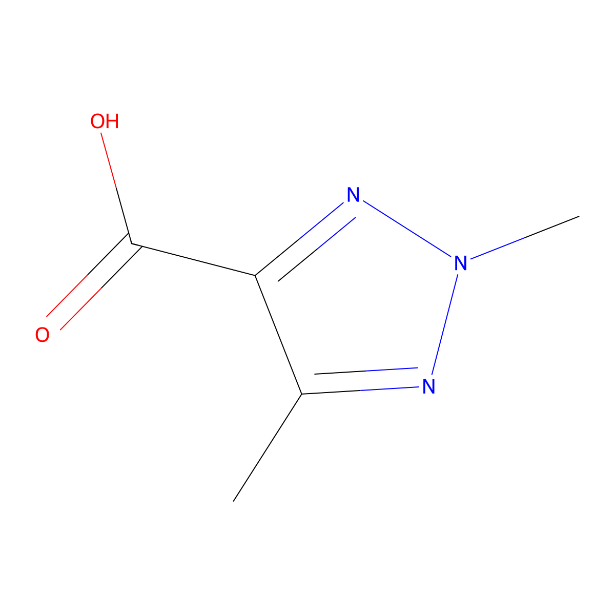 2,5-Dimethyl-2H-1,2,3-triazole-4-carboxylic acid molecular structure, CAS 1368494-03-4