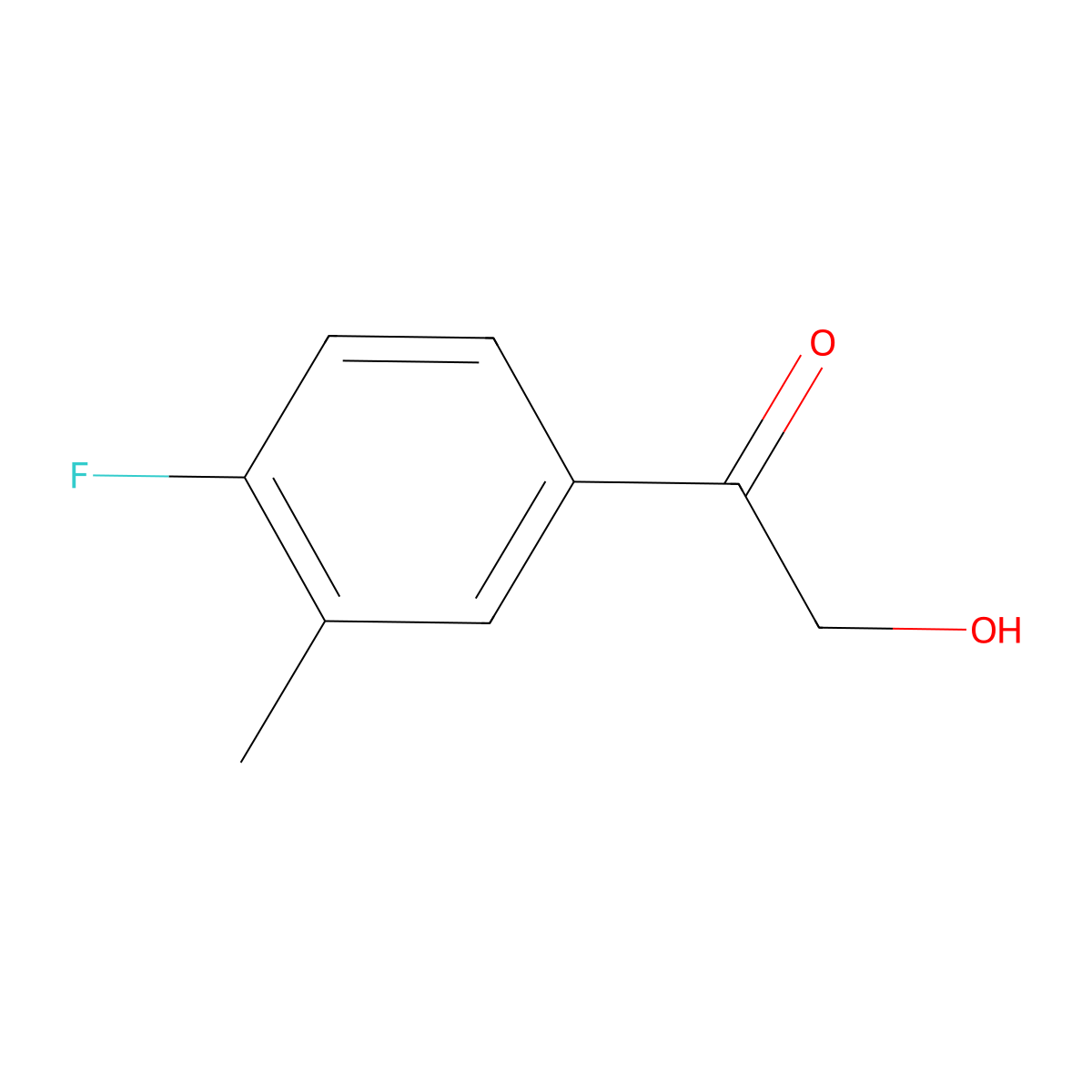 4'-Fluoro-3'-methyl-2-hydroxyacetophenone molecular structure, CAS 1368627-05-7