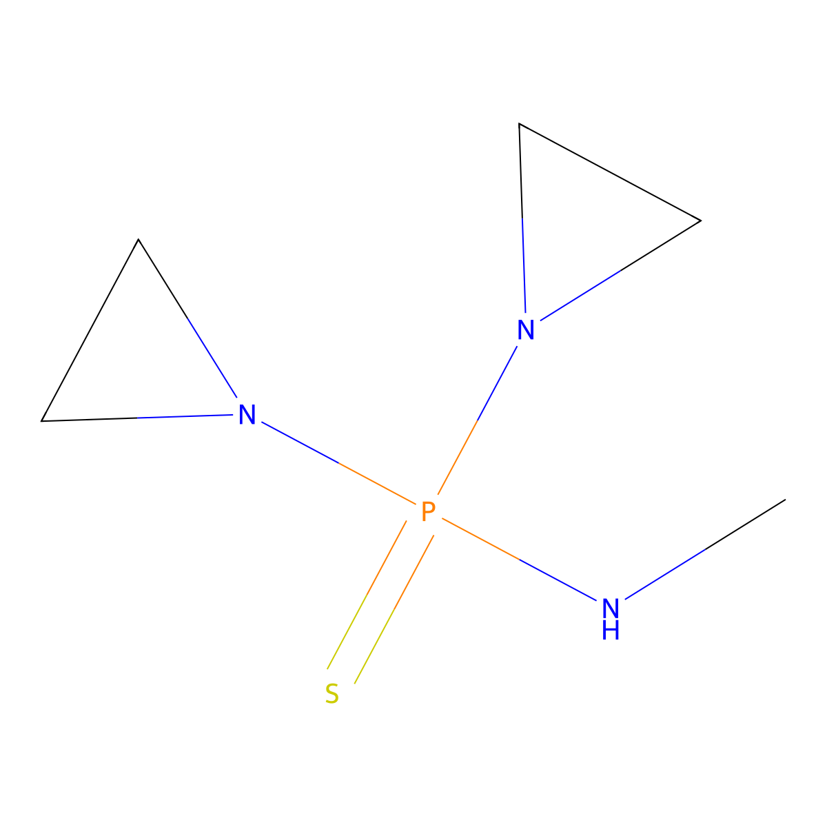 Bisazir molecular structure, CAS 13687-09-7
