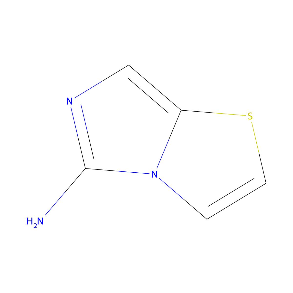 Imidazo[4,3-b][1,3]thiazol-5-amine molecular structure, CAS 1368884-11-0