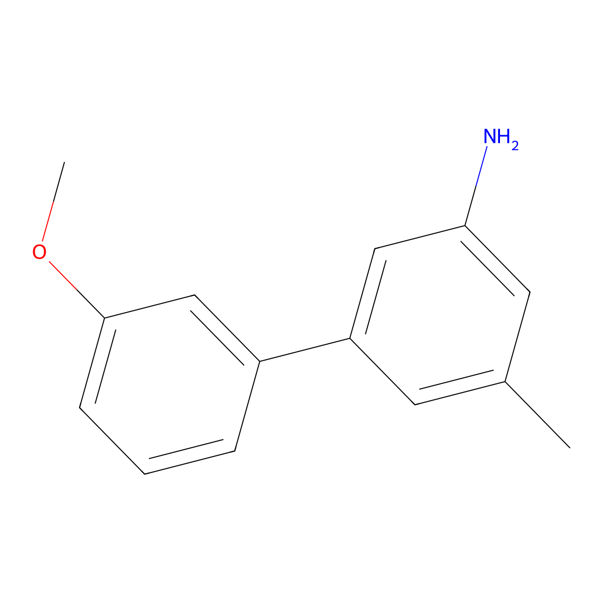 3-(3-Methoxyphenyl)-5-methylaniline molecular structure, CAS 1368948-46-2