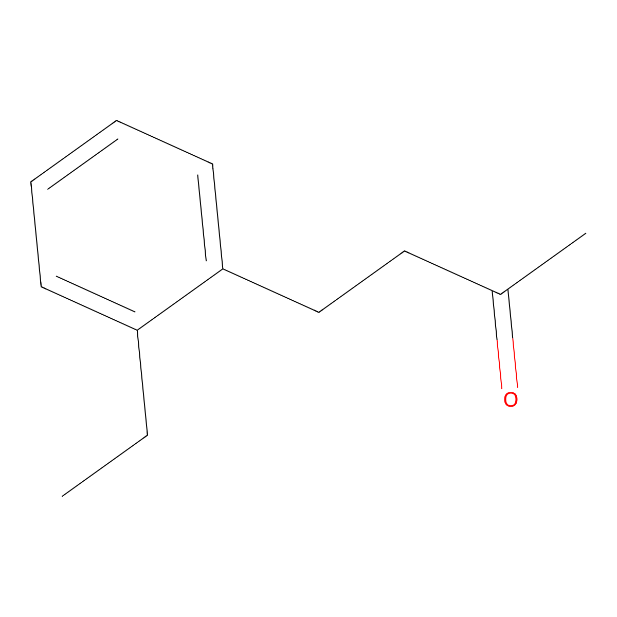 4-(2-Ethylphenyl)butan-2-one molecular structure, CAS 1369097-82-4