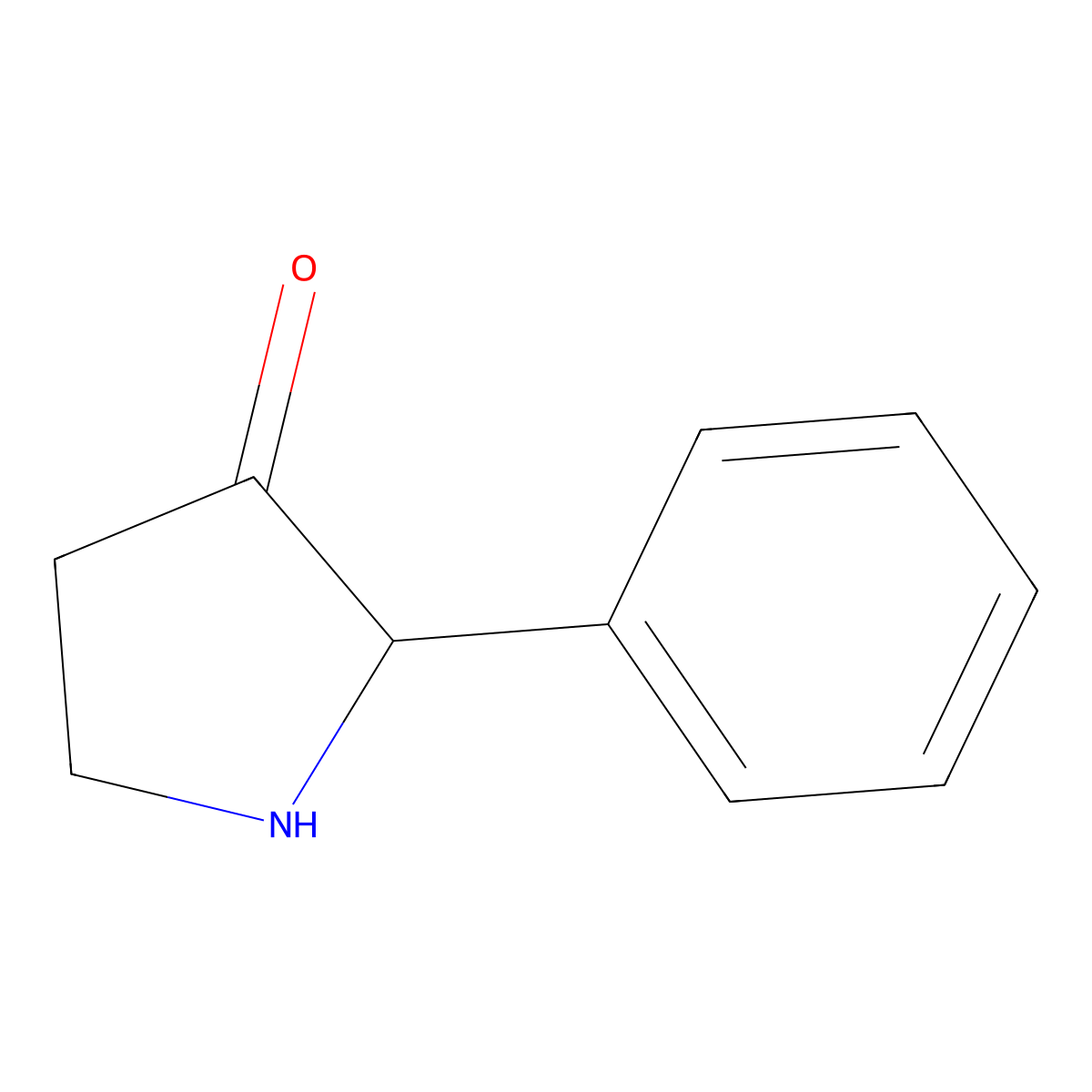 2-Phenylpyrrolidin-3-one molecular structure, CAS 1369106-27-3