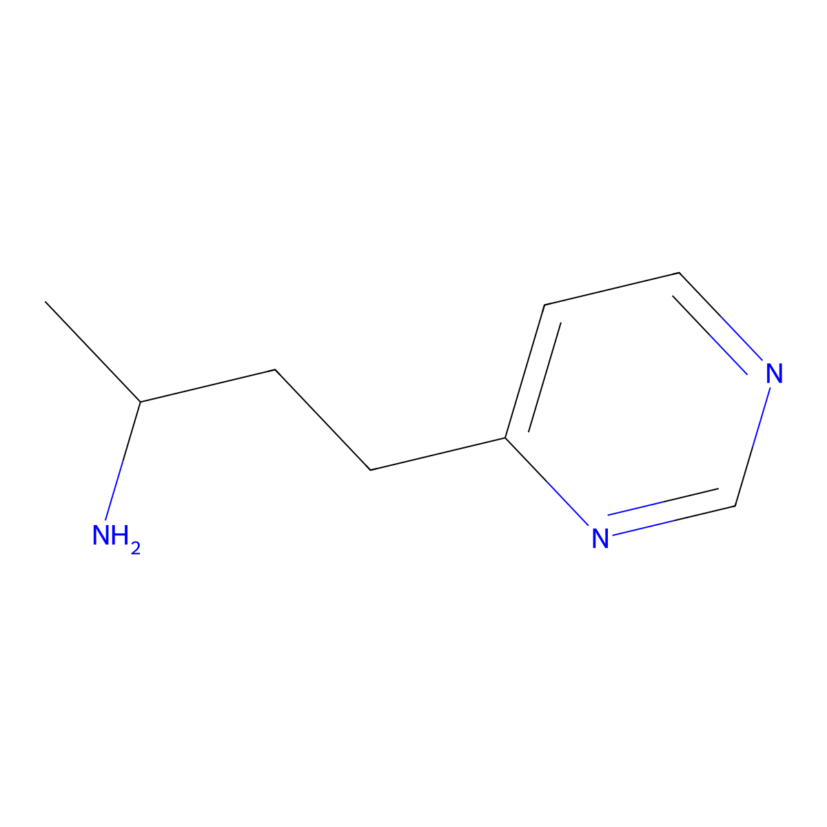 4-(Pyrimidin-4-yl)butan-2-amine molecular structure, CAS 1369141-78-5