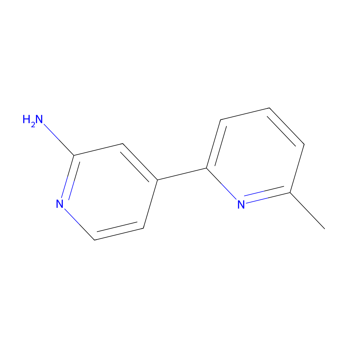 6-Methyl-[2,4'-bipyridin]-2'-amine molecular structure, CAS 1369142-83-5