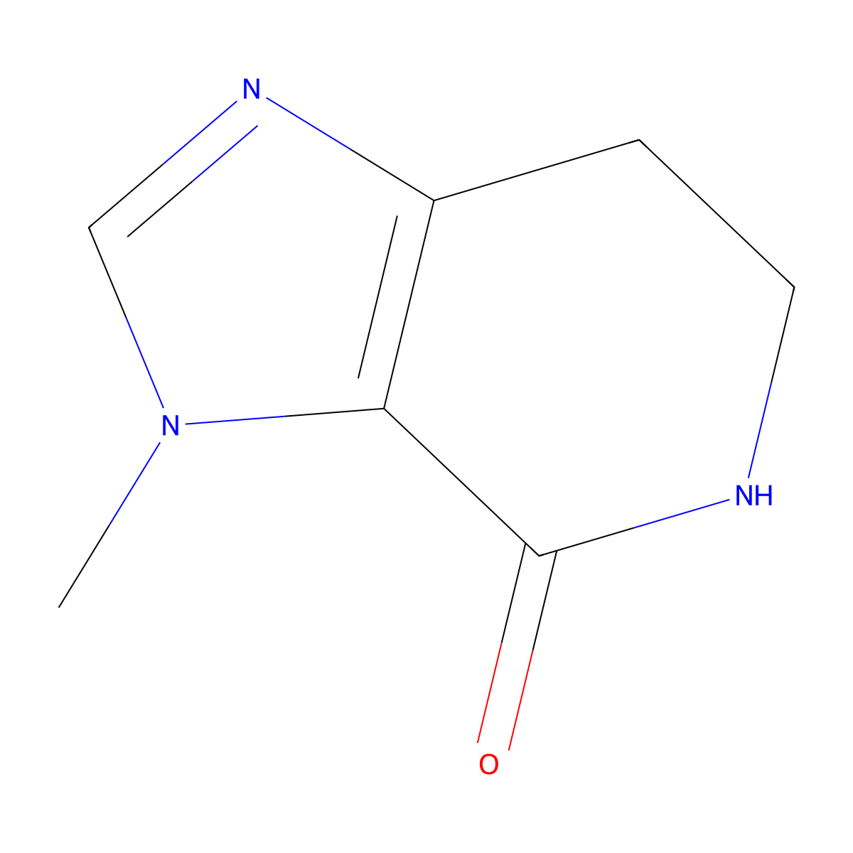 3-methyl-3H,4H,5H,6H,7H-imidazo[4,5-c]pyridin-4-one molecular structure, CAS 1369160-23-5