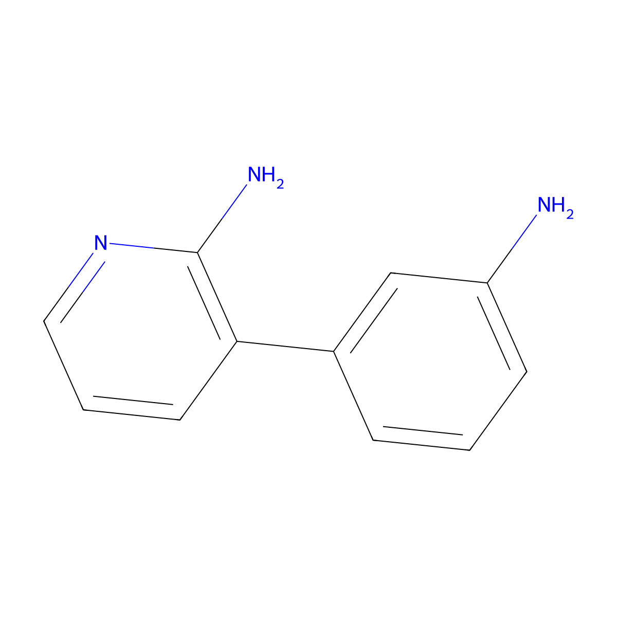 3-(3-Aminophenyl)-2-pyridinamine molecular structure, CAS 1369272-72-9