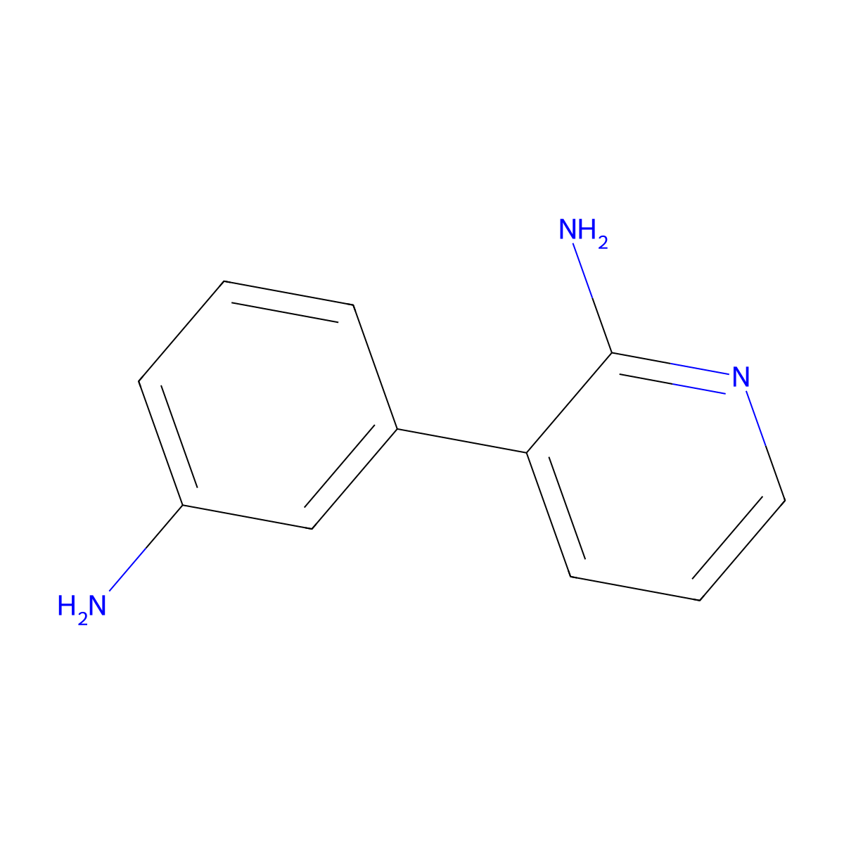 3-(3-Aminophenyl)-2-pyridinamine molecular structure, CAS 1369272-72-9