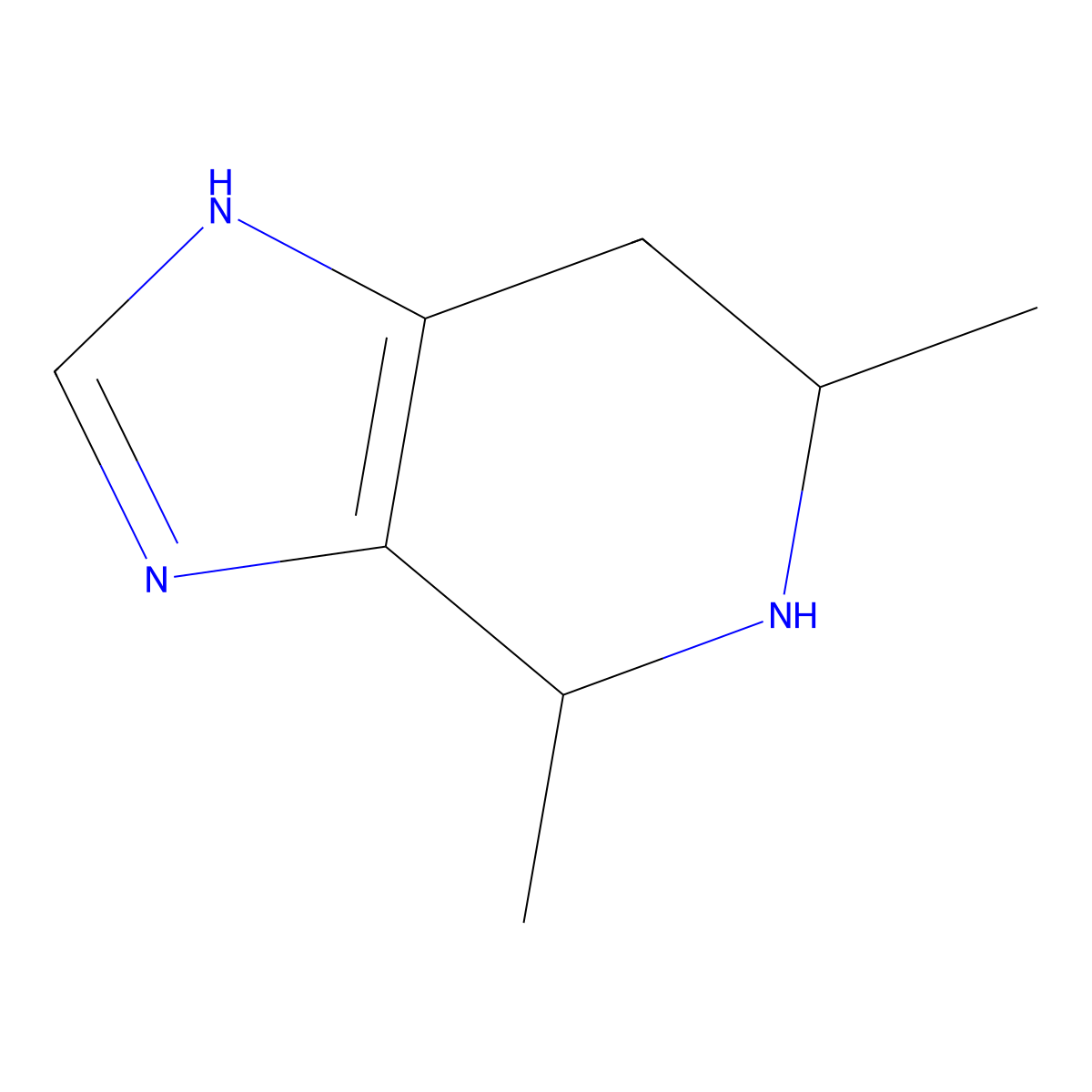 4,6-Dimethyl-4,5,6,7-tetrahydro-1H-imidazo[4,5-c]pyridine molecular structure, CAS 1369340-11-3