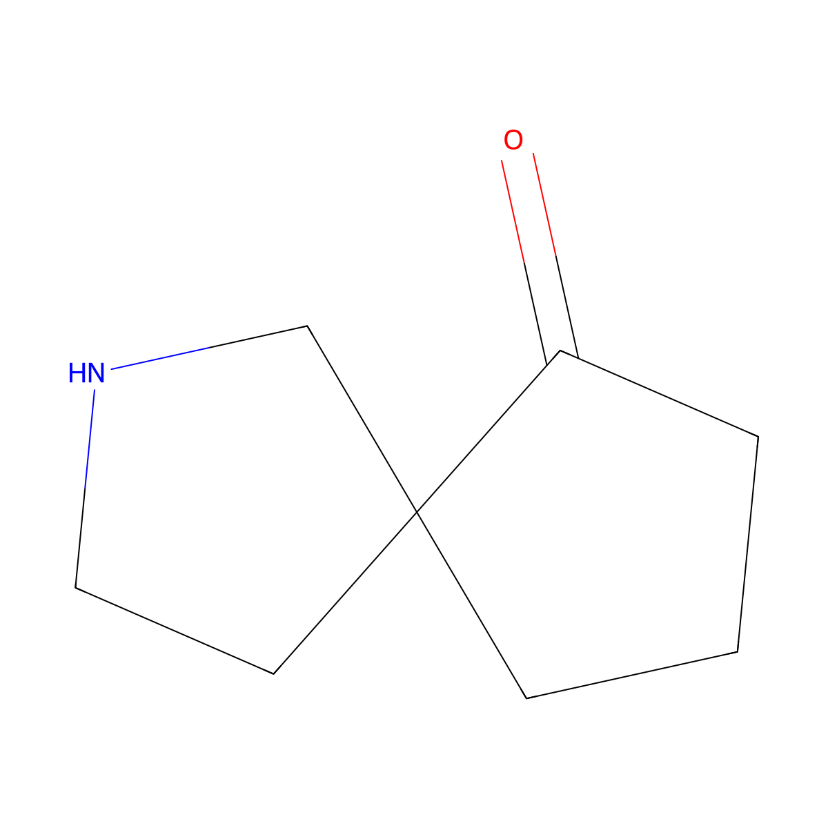 2-Azaspiro[4.4]nonan-6-one molecular structure, CAS 1369344-29-5
