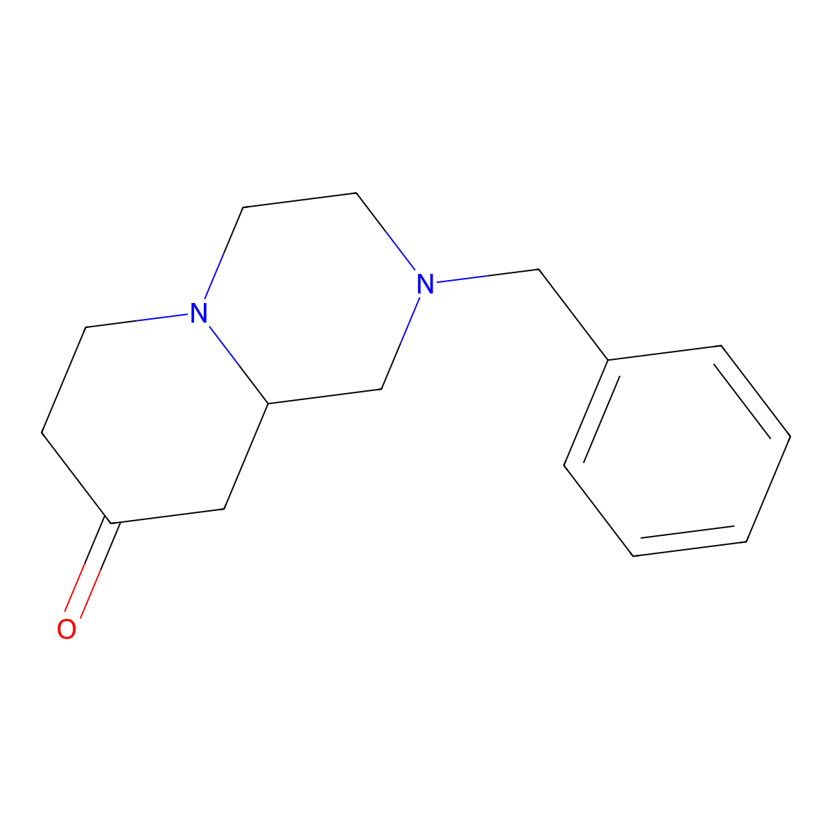 2-Benzyl-octahydro-pyrido[1,2-a]pyrazin-8-one molecular structure, CAS 1369354-81-3