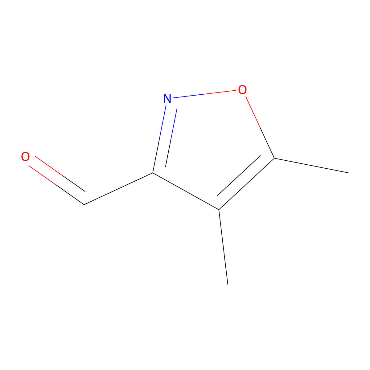 4,5-Dimethyl-1,2-oxazole-3-carbaldehyde molecular structure, CAS 1369383-46-9