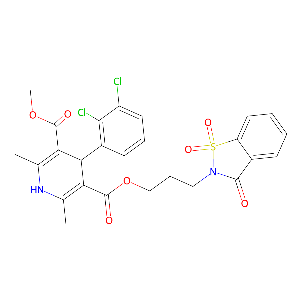 Calcium channel-modulator-1 molecular structure, CAS 136941-70-3