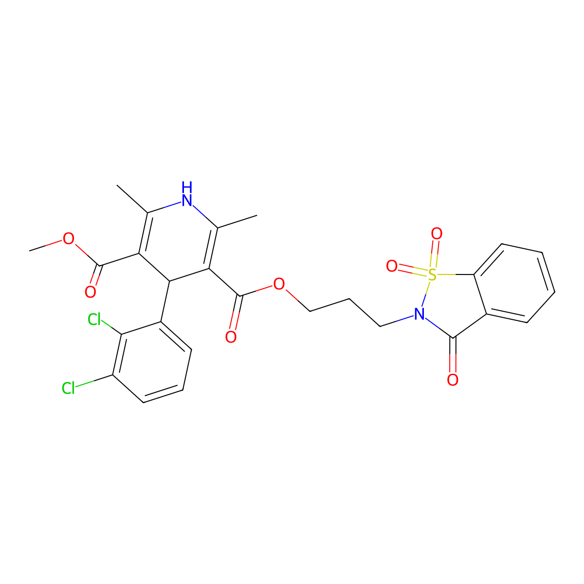 Calcium channel-modulator-1 molecular structure, CAS 136941-70-3