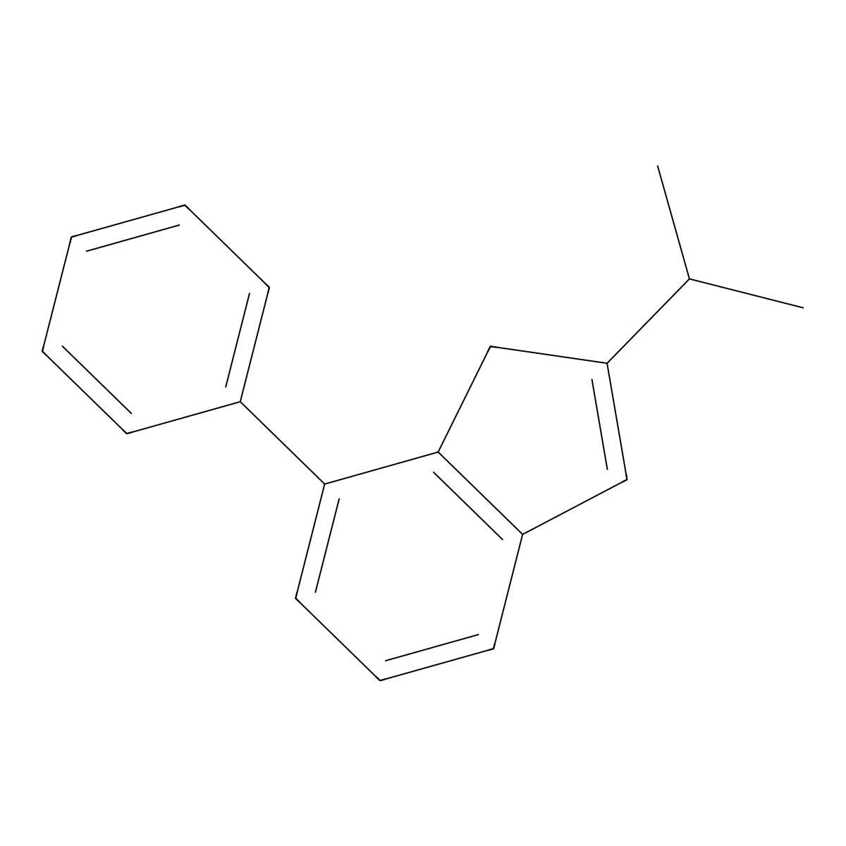 2-isopropyl-7-phenyl-1H-indene molecular structure, CAS 1369504-97-1