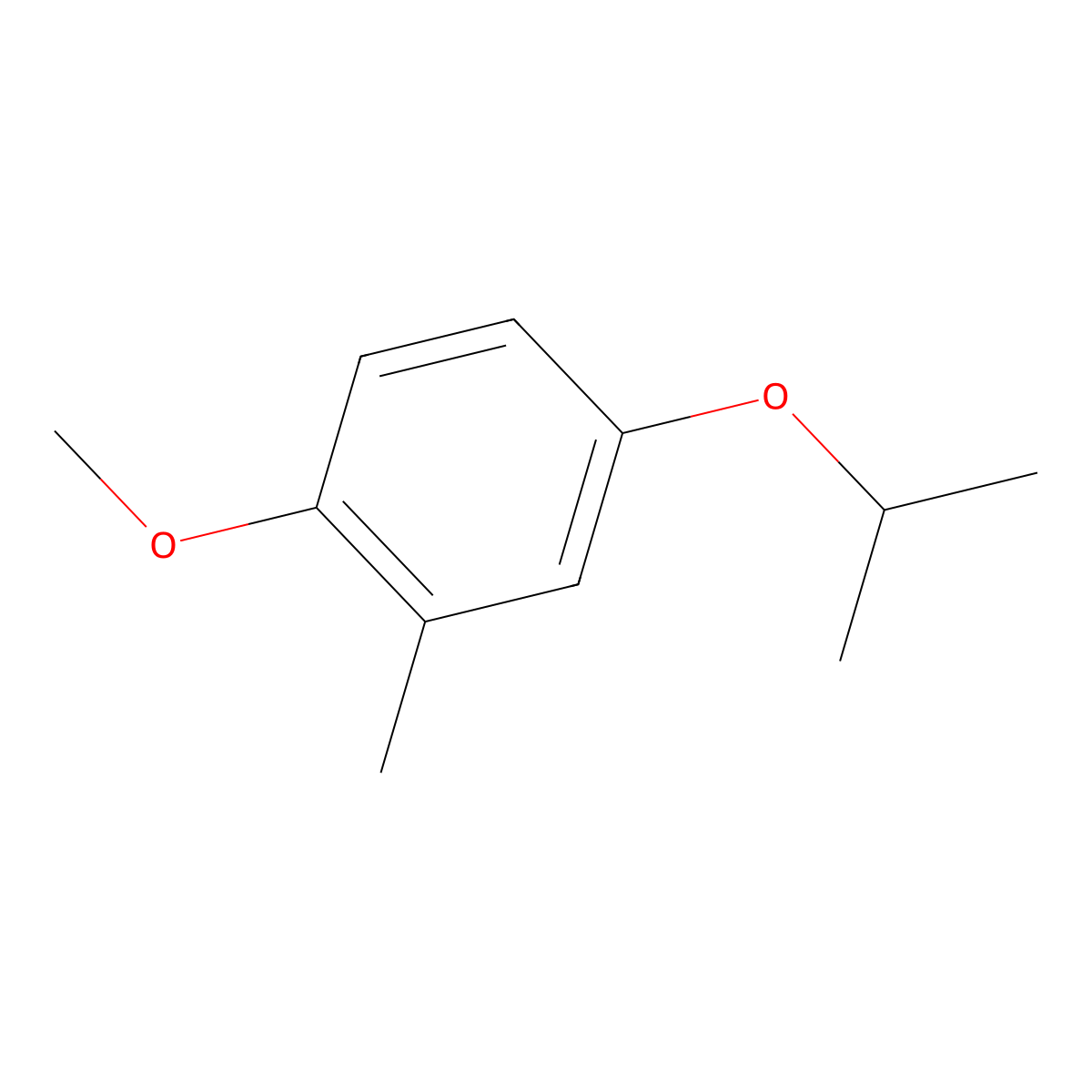 4-Isopropoxy-1-methoxy-2-methylbenzene molecular structure, CAS 1369793-72-5