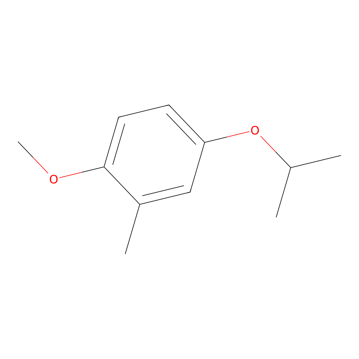 4-Isopropoxy-1-methoxy-2-methylbenzene molecular structure, CAS 1369793-72-5