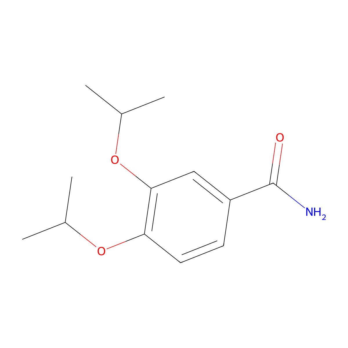 3,4-Diisopropoxybenzamide molecular structure, CAS 1369817-11-7