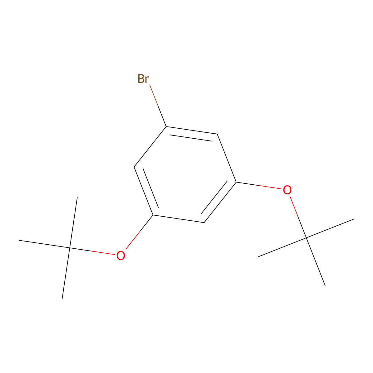 1-Bromo-3,5-Di-tert-Butoxybenzene molecular structure, CAS 1369836-40-7