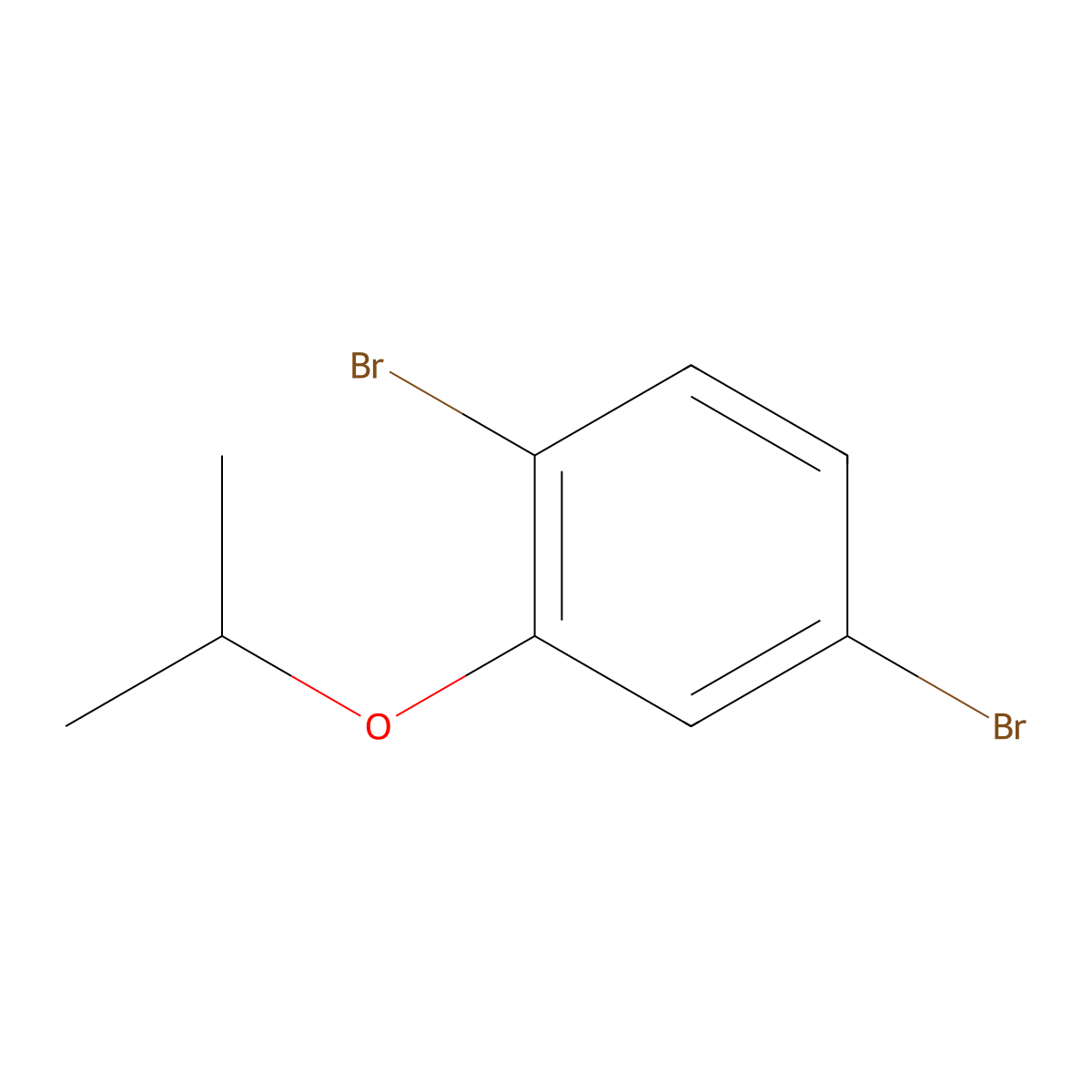 1,4-Dibromo-2-isopropoxybenzene molecular structure, CAS 1369842-73-8