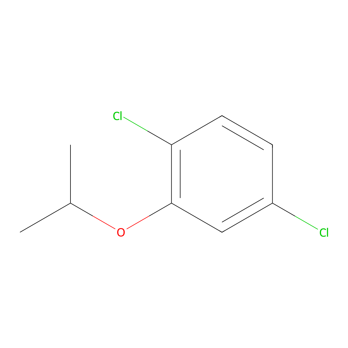 1,4-Dichloro-2-(propan-2-yloxy)benzene molecular structure, CAS 1369848-30-5