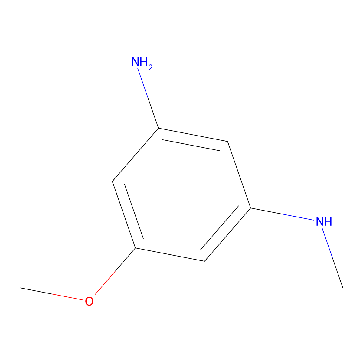 5-Methoxy-N1-methylbenzene-1,3-diamine molecular structure, CAS 1369885-57-3