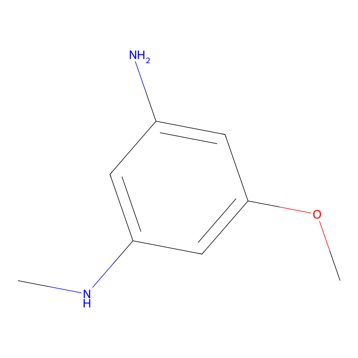 5-Methoxy-N1-methylbenzene-1,3-diamine molecular structure, CAS 1369885-57-3