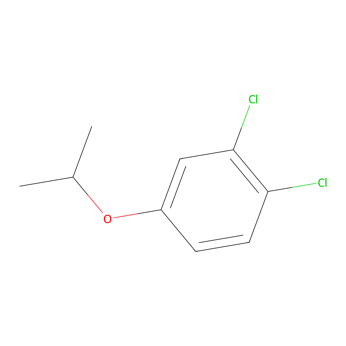 1,2-Dichloro-4-(propan-2-yloxy)benzene molecular structure, CAS 1369899-92-2