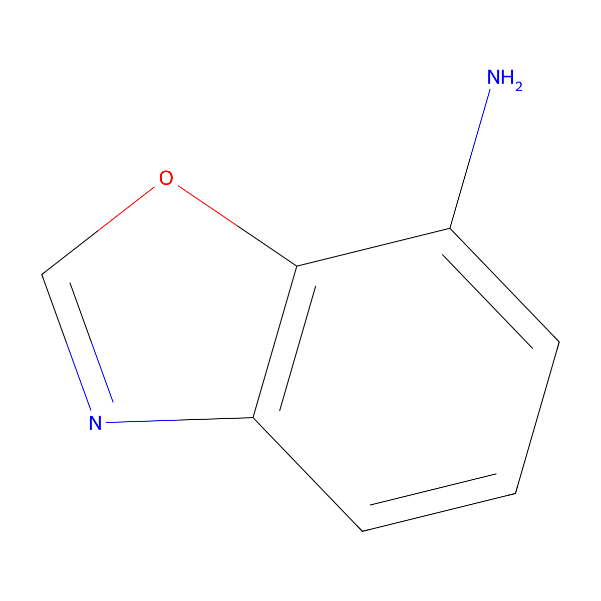 Benzo[d]oxazol-7-amine molecular structure, CAS 136992-95-5