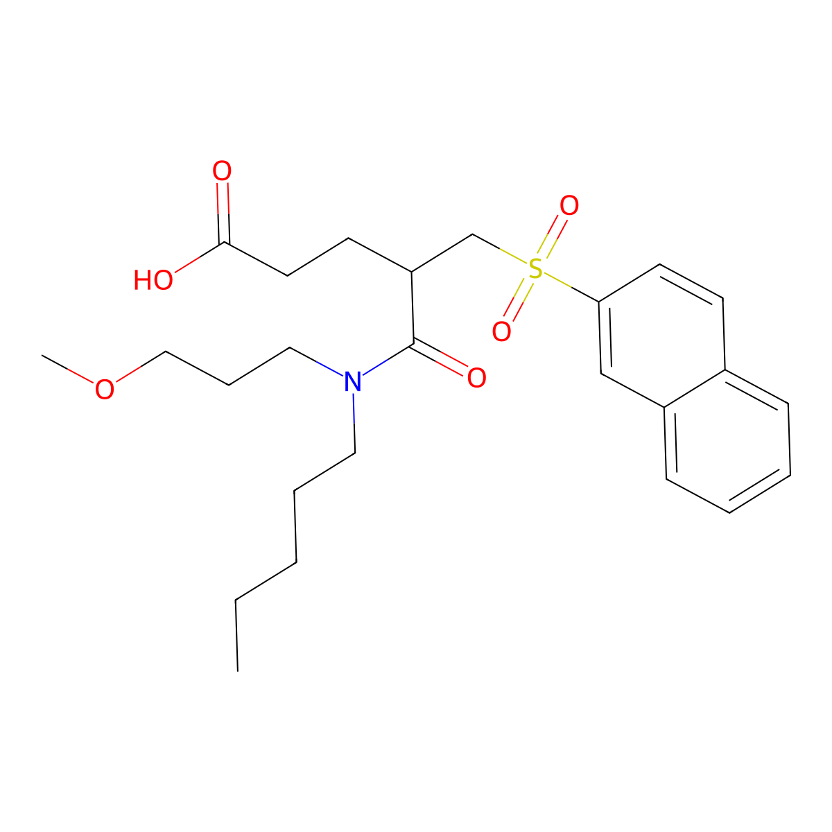 CCK-A receptor inhibitor 1 molecular structure, CAS 137004-80-9