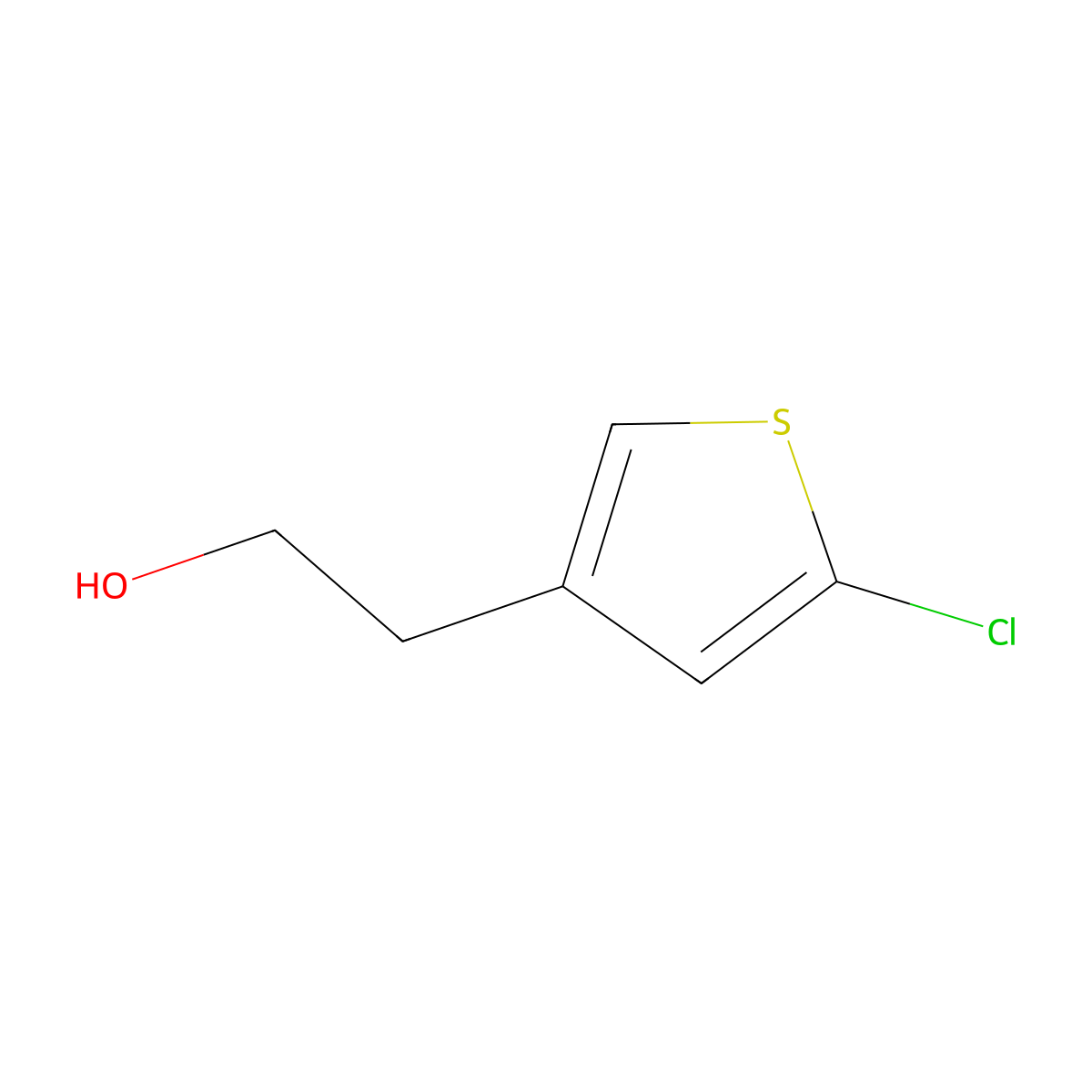 2-(5-Chlorothiophen-3-YL)ethan-1-OL molecular structure, CAS 1370046-91-5