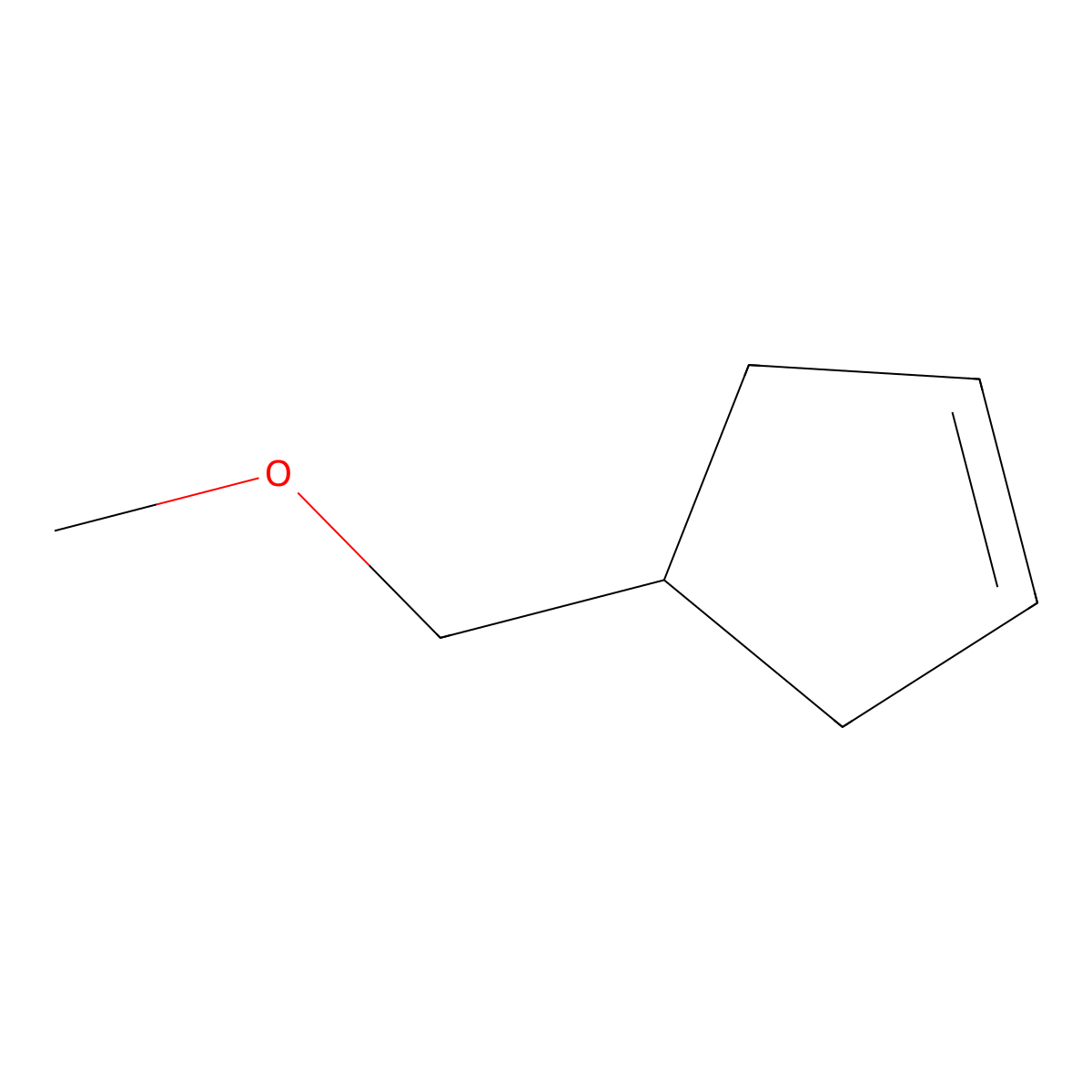 4-(Methoxymethyl)cyclopent-1-ene molecular structure, CAS 1370601-60-7