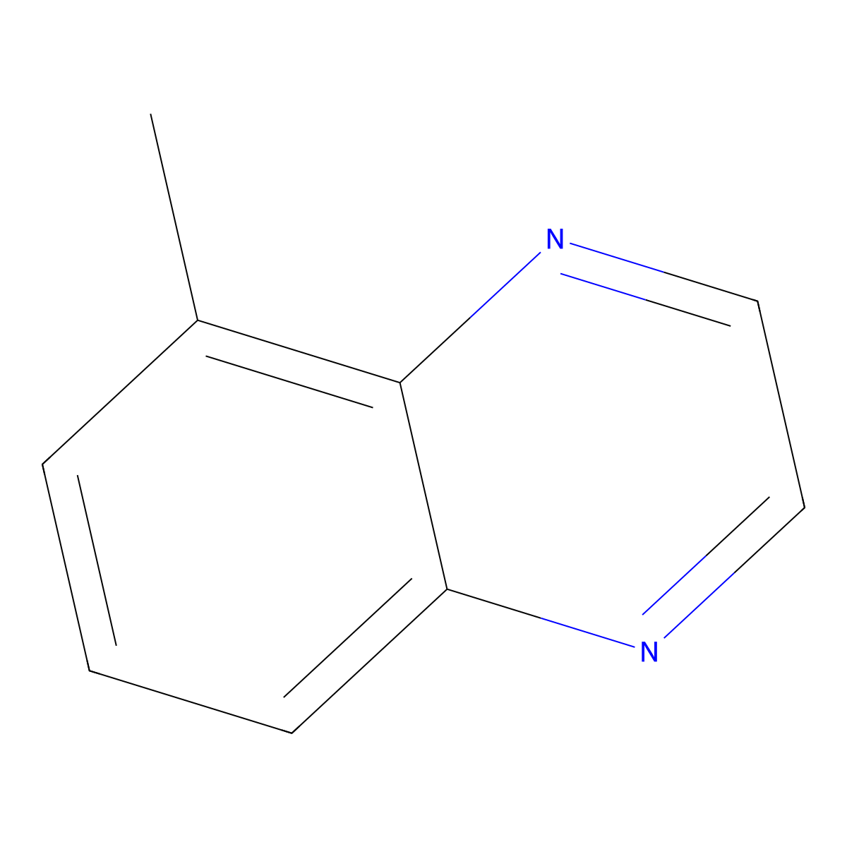 5-Methylquinoxaline molecular structure, CAS 13708-12-8
