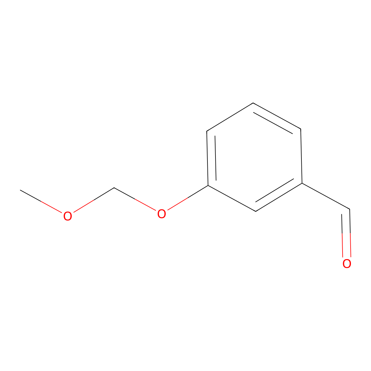 3-(Methoxymethoxy)benzaldehyde molecular structure, CAS 13709-05-2