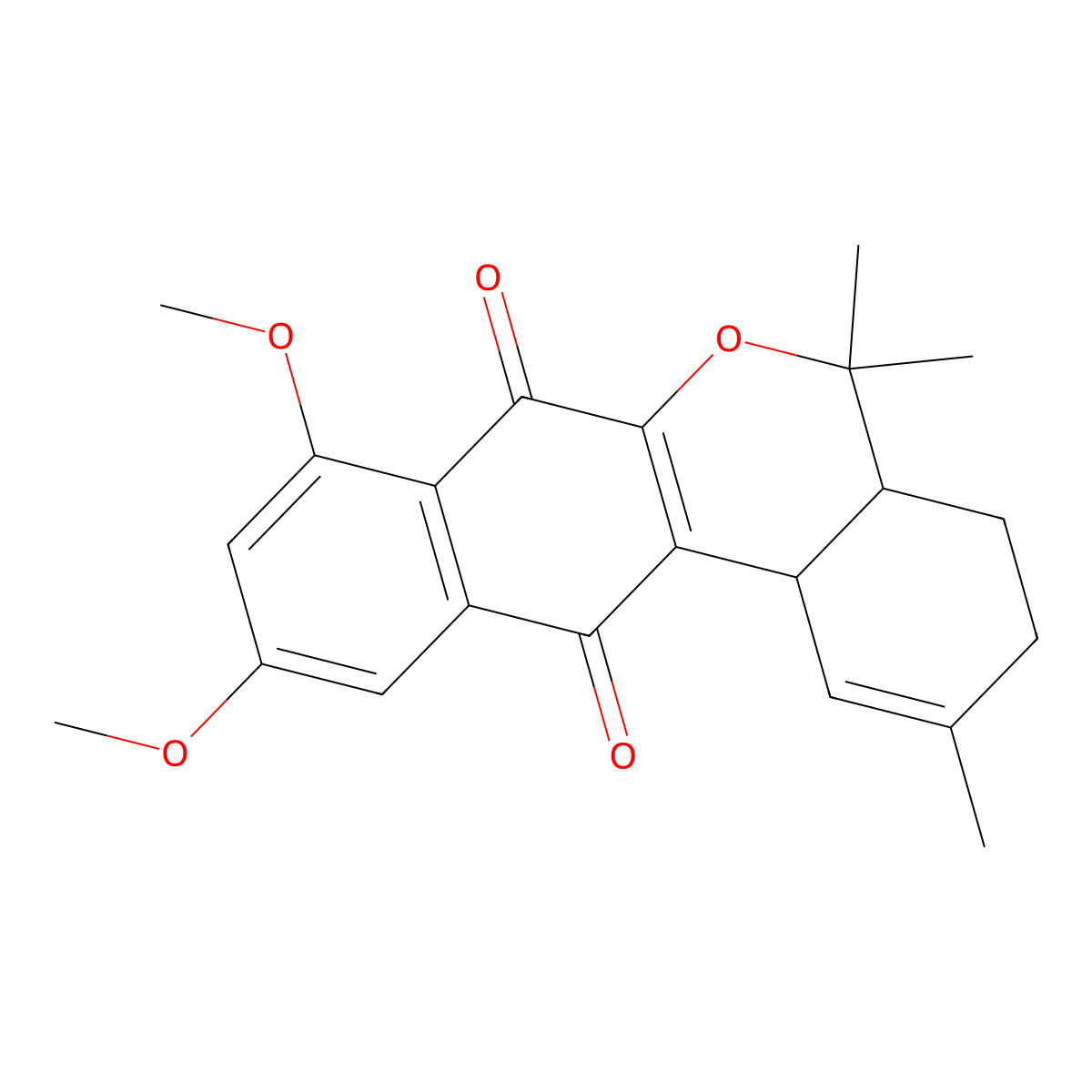 Naphthgeranine A molecular structure, CAS 137109-43-4