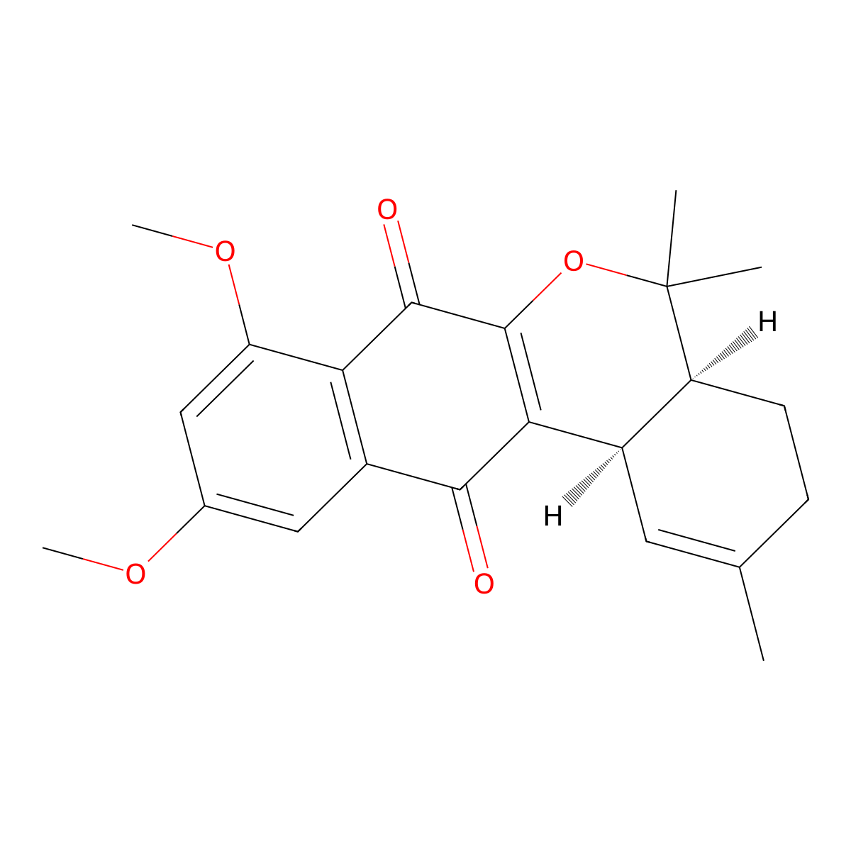 Naphthgeranine A molecular structure, CAS 137109-43-4