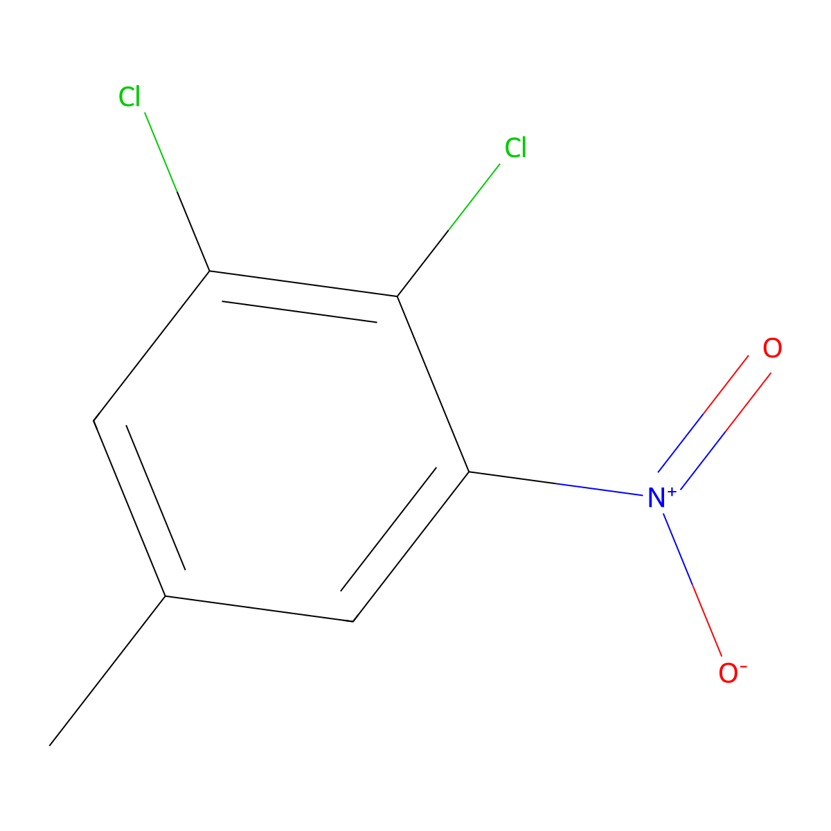 1,2-Dichloro-5-methyl-3-nitrobenzene molecular structure, CAS 13711-25-6