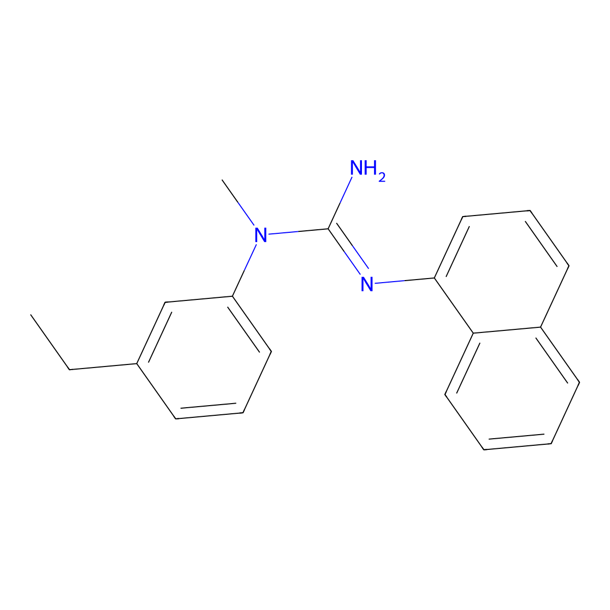Aptiganel molecular structure, CAS 137159-92-3