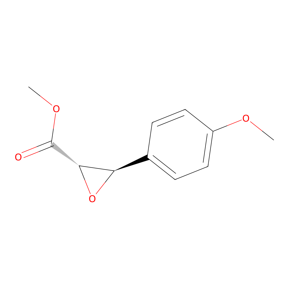 methyl (2S,3R)-3-(4-methoxyphenyl)oxirane-2-carboxylate molecular structure, CAS 137173-40-1