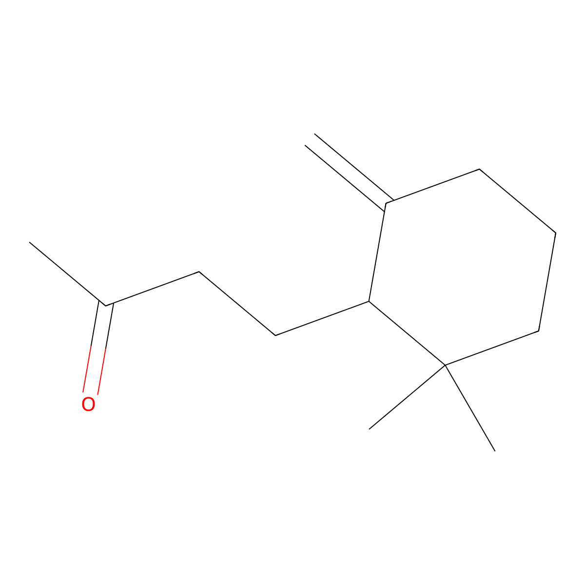 4-(2,2-Dimethyl-6-Methylenecyclohexyl)Butan-2-One molecular structure, CAS 13720-12-2