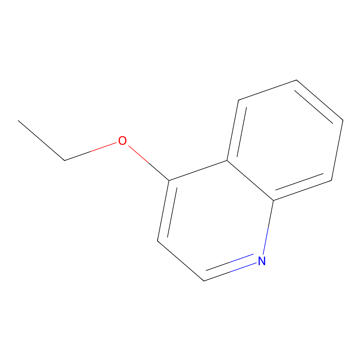4-Ethoxyquinoline molecular structure, CAS 13720-91-7