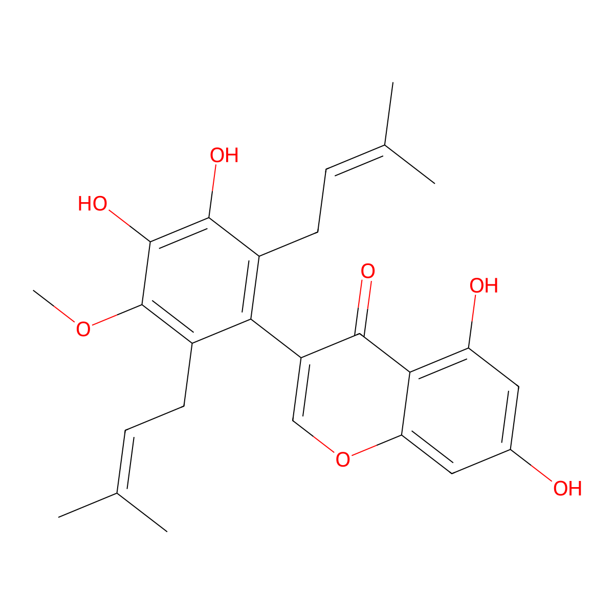 Erythbigenin molecular structure, CAS 137217-88-0