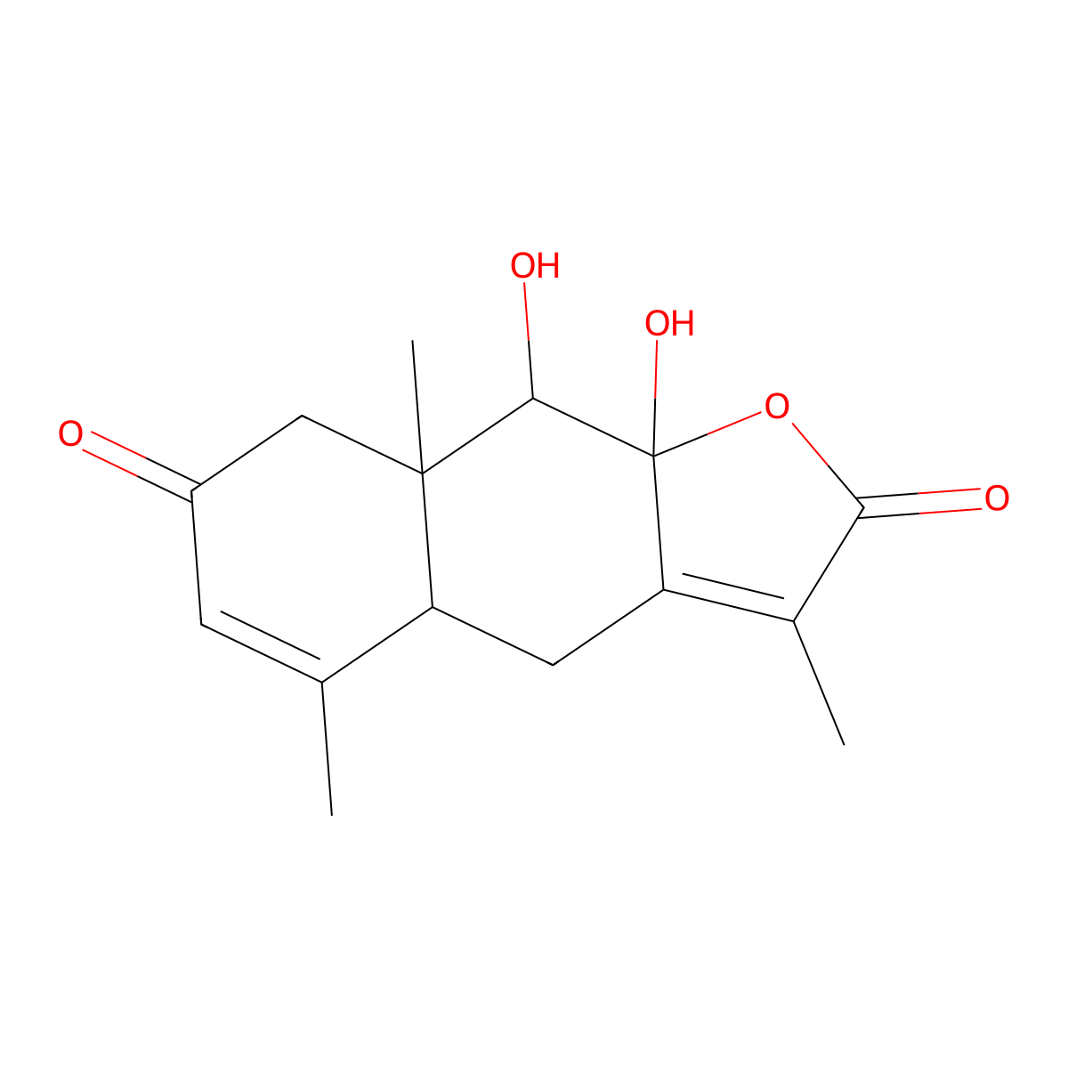 Chlorantholide E molecular structure, CAS 1372558-36-5