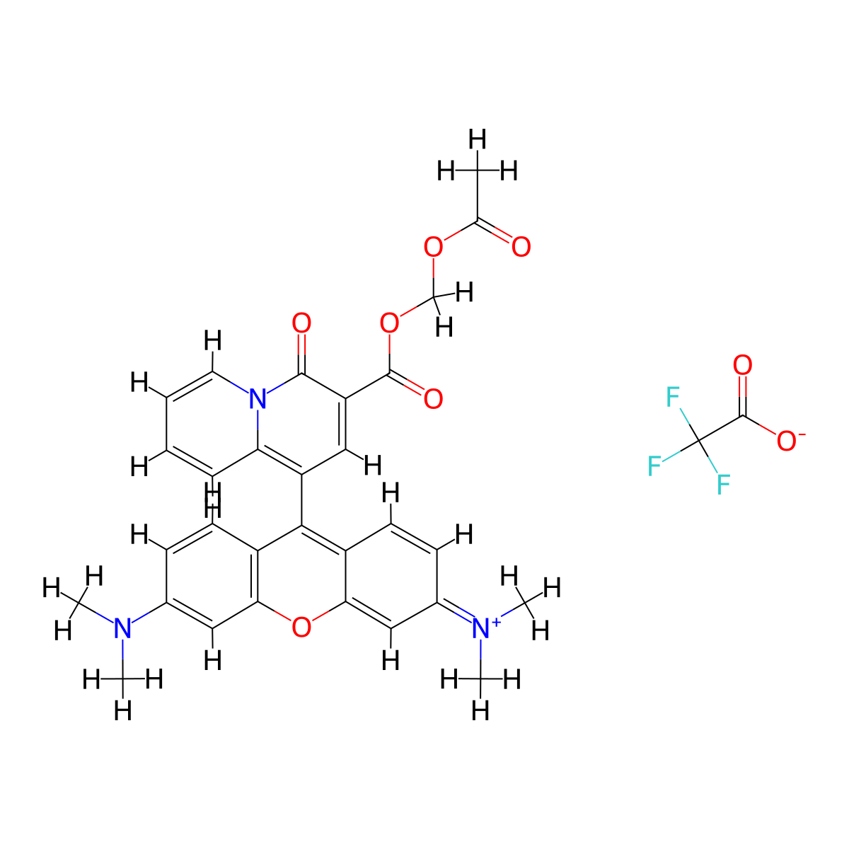 Kmg-301AM (tfa) molecular structure, CAS 1372642-78-8