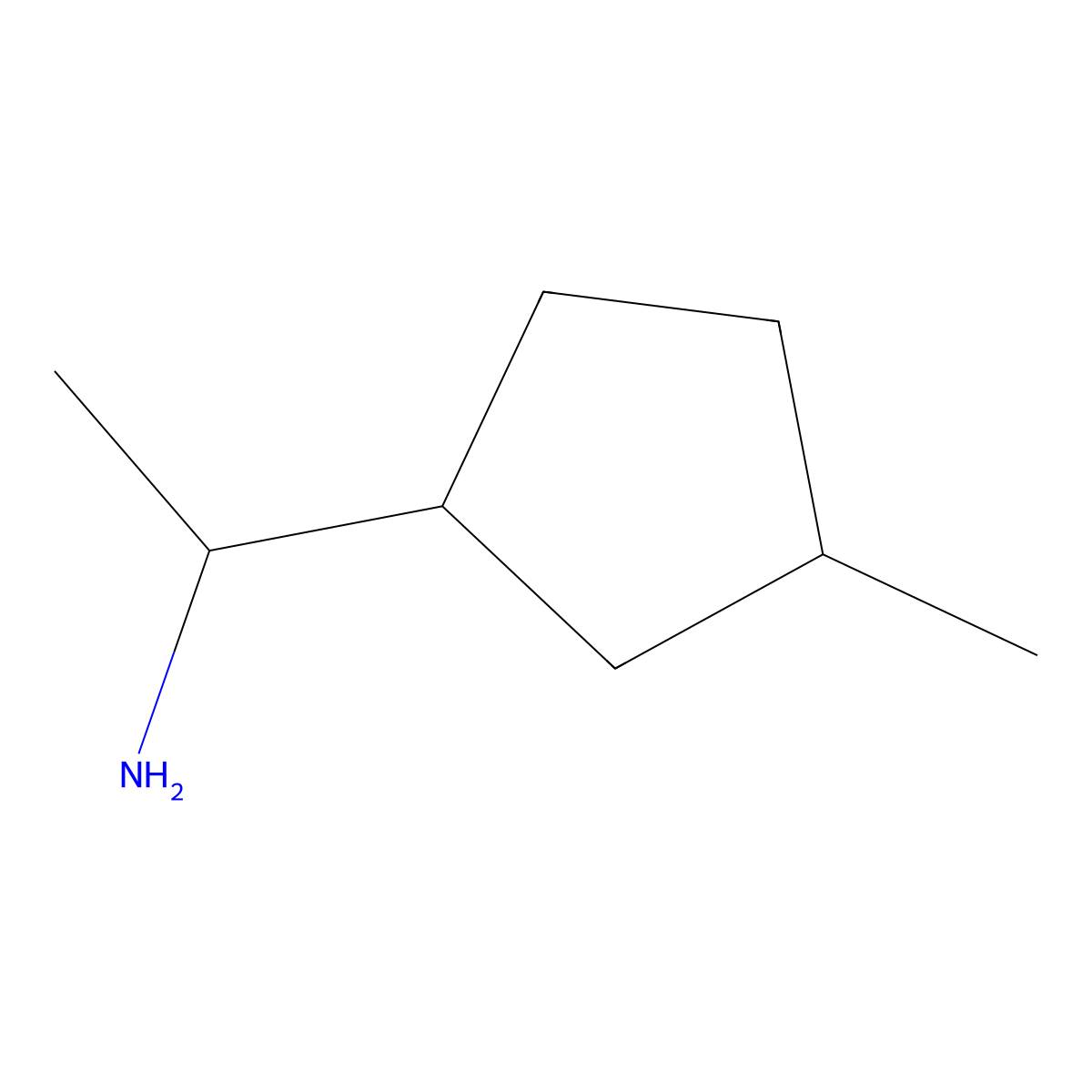 (1r)-1-(3-Methylcyclopentyl)ethan-1-amine molecular structure, CAS 1372867-03-2
