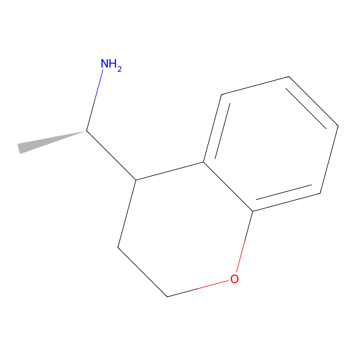 (1s)-1-(Chroman-4-yl)ethan-1-amine molecular structure, CAS 1372871-98-1