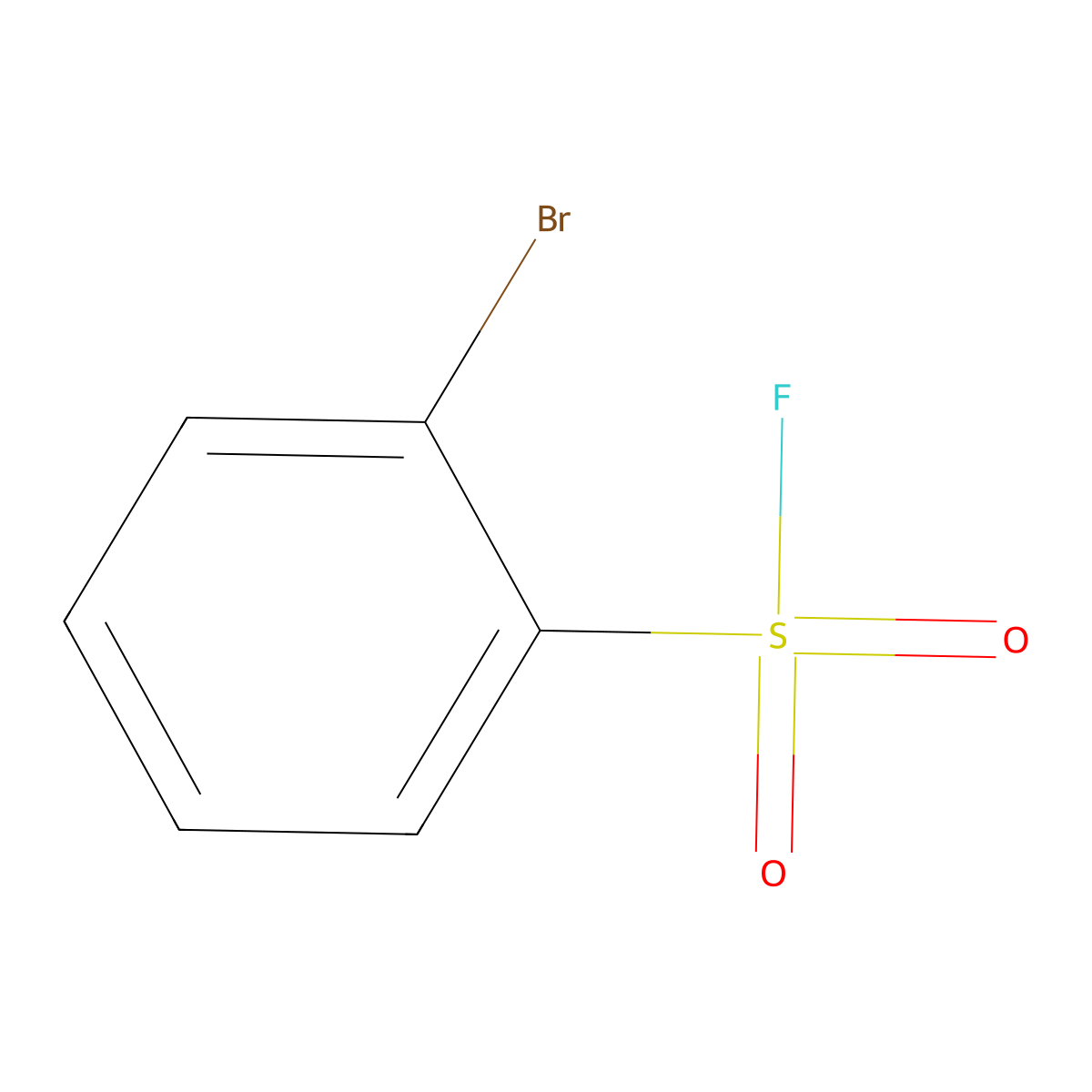 2-Bromobenzenesulfonyl fluoride molecular structure, CAS 1373232-47-3